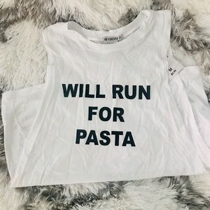 Workout graphic tank